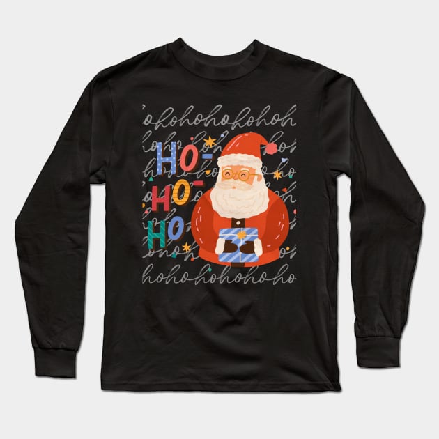 The Magic of Santa's Gift Long Sleeve T-Shirt by Tee Trendz